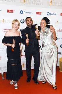 Jella Haase Elyas M Barek and Katja Riemann at the presentation of the German Film Prize 2018 at Messe Berlin Berlin 27 04 2018 Foto:xF.xKernx xFuturexImage