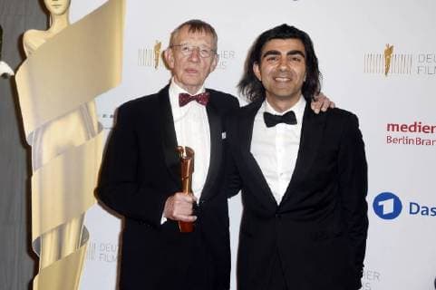 Hark Bohm Lola Award Winner for Outstanding Contributions to German Film and Fatih Akin at the German Film Award 2018 in the Messe Berlin Berlin 27 04 2018 Foto:xF.xKernx xFuturexImage