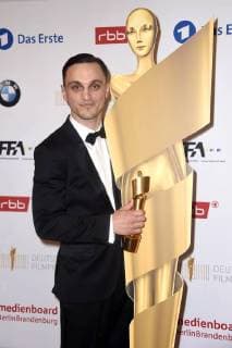 Franz Rogowski Award winner best male starring role in the presentation of the German Film Prize 2018 at Messe Berlin Berlin 27 04 2018 Foto:xF.xKernx xFuturexImage