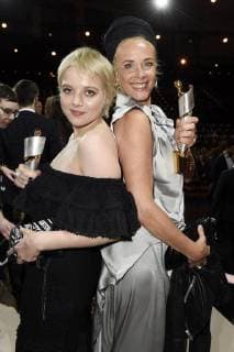 Jella Haase and Katja Riemann Award Winners Most Visited Film at the German Film Award 2018 in the Messe Berlin Berlin 27 04 2018 Foto:xF.xKernx xFuturexImage