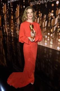 Marie Bäumer Award Winner Best female leading role in 3 days in Quiberon at the presentation of the German Film Prize 2018 in the Messe Berlin Berlin 27 04 2018 Foto:xF.xKernx xFuturexImage