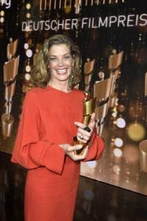 Marie Bäumer Award Winner Best female leading role in 3 days in Quiberon at the presentation of the German Film Prize 2018 in the Messe Berlin Berlin 27 04 2018 Foto:xF.xKernx xFuturexImage