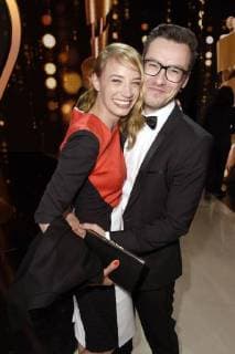 Jytte Merle Böhrnsen and Tobias Wiemann at the presentation of the German Film Prize 2018 at Messe Berlin Berlin 27 04 2018 Foto:xF.xKernx xFuturexImage