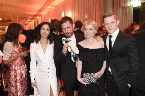 Gizem Emre Clemens Schick Jella Haase and Max von der Groeben at the Aftershow Party of the German Film Award 2018 in the Palais am Funkturm Berlin 27 04 2018 Foto:xF.xKernx xFuturexImage