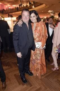 Peter Kurth and Dorka Gryllus at the Aftershow Party of the German Film Prize 2018 in the Palais am Funkturm Berlin 27 04 2018 Foto:xF.xKernx xFuturexImage