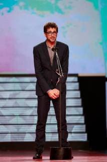 Argentine sound engineer Guido Berenblum receives the Platino Award to the Best Sound Direction for the film Zama during the awarding ceremony of the 5th edition of the Platino Awards held in Playa del Carmen, Mexico, 29 April 2018 (issued 30 April 2018). Platino Awards !ACHTUNG: NUR REDAKTIONELLE NUTZUNG!  Copyright: xJOSExMENDEZx GRAF5787 20180430-636606757314033503