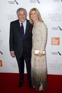 April 30, 2018 - New York, NY, USA - April 30, 2018 New York City..Tony Bennett and Susan Crow attending Film Society of Lincoln Center s 45th Chaplin Award Gala honoring Helen Mirren on April 30, 2018 in New York City. New York USA  - ZUMAny1_ 20180430_zaf_ny1_164 Copyright: xKristinxCallahanx