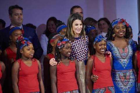 Entertainment Bilder der Woche KW 19 Bilder des Tages May 7, 2018 - Madrid, Madrid, Spain - Queen Letizia of Spain attends awards ceremony gala of the 10th Social Projects of Banco Santander at Palacio de las Alhajas on May 7, 2018 in Madrid, Spain Madrid Spain  - ZUMAg15_ 20180507_zaf_g15_567 Copyright: xJackxAbuinx