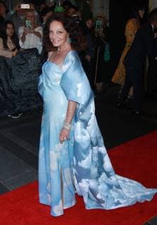 NEW YORK, NY - MAY 7: Diane Von Furstenberg seen leaving The Mark Hotel to attend The Met Gala on May 7, 2018 in New York City. Copyright: xDiegoxCorredorx