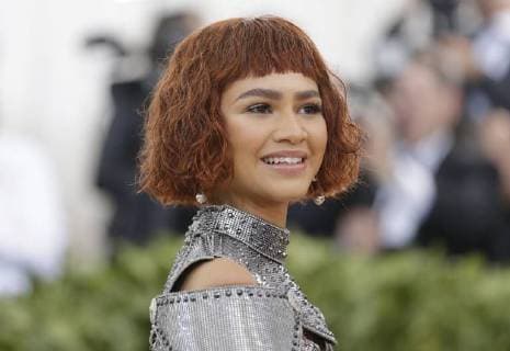 Zendaya arrives on the red carpet at The Metropolitan Museum of Art s Costume Institute Benefit Heavenly Bodies: Fashion and the Catholic Imagination at Metropolitan Museum of Art in New York City on May 7, 2018.  NYP20180507782 JOHNxANGELILLO