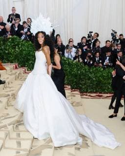May 7, 2018 - New York, NY, U.S. - 07 May 2018 - New York, New York - Winnie Harlow. 2018 Metropolitan Museum of Art Costume Institute Gala: Heavenly Bodies: Fashion and the Catholic Imagination. Photo Credit: Christopher Smith AdMedia New York U.S. - ZUMAa123 20180507_zaa_a123_016 Copyright: xChristopherxSmithAdmediax