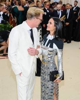 May 7, 2018 - New York, NY, U.S. - 07 May 2018 - New York, New York - Paul Bettany, Jennifer Connelly. 2018 Metropolitan Museum of Art Costume Institute Gala: Heavenly Bodies: Fashion and the Catholic Imagination. Photo Credit: Christopher Smith AdMedia New York U.S. - ZUMAa123 20180507_zaa_a123_059 Copyright: xChristopherxSmithAdmediax
