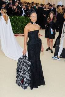 May 7, 2018 - New York, NY, U.S. - 07 May 2018 - New York, New York - Tessa Thompson. 2018 Metropolitan Museum of Art Costume Institute Gala: Heavenly Bodies: Fashion and the Catholic Imagination. Photo Credit: Christopher Smith AdMedia New York U.S. - ZUMAa123 20180507_zaa_a123_066 Copyright: xChristopherxSmithAdmediax