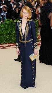 May 7, 2018 - New York, NY, U.S. - 07 May 2018 - New York, New York - Emma Stone. 2018 Metropolitan Museum of Art Costume Institute Gala: Heavenly Bodies: Fashion and the Catholic Imagination. Photo Credit: Christopher Smith AdMedia New York U.S. - ZUMAa123 20180507_zaa_a123_070 Copyright: xChristopherxSmithAdmediax