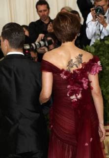 May 7, 2018 - New York, N.Y, USA - SCARLETT JOHANSSON attends the Metropolitan Museum of Art Costume Institute Benefit with exhibition of Heavenly Bodies: Fashion and the Catholic Imagination .The Met Museum, NYC.May 7, 2018.Photos by , Globe Photos Inc. New York USA - ZUMAms4_ 20180507_zaa_ms4_090 Copyright: xSoniaxMoskowitzx