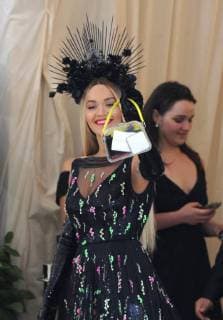 NEW YORK, NY - MAY 7: Rita Ora at the Heavenly Bodies: Fashion & The Catholic Imagination Costume Institute Gala on May 7, 2018 in New York City. Copyright: xJohnxPalmerx