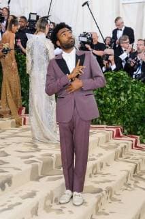 May 7, 2018 - New York, NY, U.S. - 07 May 2018 - New York, New York - Donald Glover. 2018 Metropolitan Museum of Art Costume Institute Gala: Heavenly Bodies: Fashion and the Catholic Imagination. Photo Credit: Christopher Smith AdMedia New York U.S. - ZUMAa123 20180507_zaa_a123_156 Copyright: xChristopherxSmithAdmediax