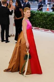 May 7, 2018 - New York, NY, U.S. - 07 May 2018 - New York, New York - Claire Danes. 2018 Metropolitan Museum of Art Costume Institute Gala: Heavenly Bodies: Fashion and the Catholic Imagination. Photo Credit: Christopher Smith AdMedia New York U.S. - ZUMAa123 20180507_zaa_a123_151 Copyright: xChristopherxSmithAdmediax