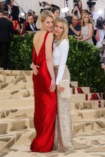 May 7, 2018 - New York, NY, U.S. - 07 May 2018 - New York, New York - Savannah Miller, Sienna Miller. 2018 Metropolitan Museum of Art Costume Institute Gala: Heavenly Bodies: Fashion and the Catholic Imagination. Photo Credit: Christopher Smith AdMedia New York U.S. - ZUMAa123 20180507_zaa_a123_136 Copyright: xChristopherxSmithAdmediax