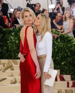 May 7, 2018 - New York, NY, U.S. - 07 May 2018 - New York, New York - Savannah Miller, Sienna Miller. 2018 Metropolitan Museum of Art Costume Institute Gala: Heavenly Bodies: Fashion and the Catholic Imagination. Photo Credit: Christopher Smith AdMedia New York U.S. - ZUMAa123 20180507_zaa_a123_125 Copyright: xChristopherxSmithAdmediax