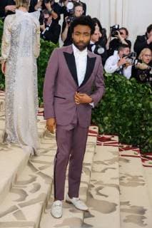 May 7, 2018 - New York, NY, U.S. - 07 May 2018 - New York, New York - Donald Glover. 2018 Metropolitan Museum of Art Costume Institute Gala: Heavenly Bodies: Fashion and the Catholic Imagination. Photo Credit: Christopher Smith AdMedia New York U.S. - ZUMAa123 20180507_zaa_a123_195 Copyright: xChristopherxSmithAdmediax