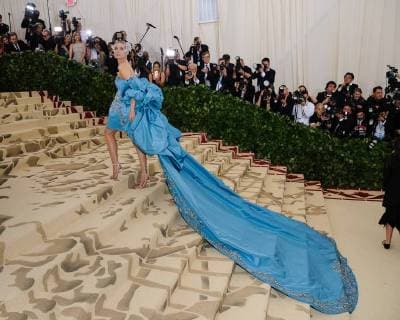 May 7, 2018 - New York, NY, U.S. - 07 May 2018 - New York, New York - Diane Kruger. 2018 Metropolitan Museum of Art Costume Institute Gala: Heavenly Bodies: Fashion and the Catholic Imagination. Photo Credit: Christopher Smith AdMedia New York U.S. - ZUMAa123 20180507_zaa_a123_228 Copyright: xChristopherxSmithAdmediax