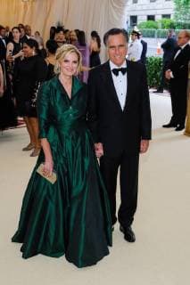 May 7, 2018 - New York, NY, U.S. - 07 May 2018 - New York, New York - Ann Romney, Mitt Romney. 2018 Metropolitan Museum of Art Costume Institute Gala: Heavenly Bodies: Fashion and the Catholic Imagination. Photo Credit: Christopher Smith AdMedia New York U.S. - ZUMAa123 20180507_zaa_a123_307 Copyright: xChristopherxSmithAdmediax