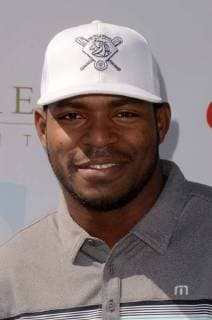 BURBANK,CA - MAY 7: Yasiel Puig at the 11th Annual George Lopez Foundation Celebrity Golf Tournament, Lakeside Golf Club in Burbank, California on May 7, 2018. Copyright: xDavidxEdwardsx