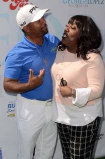 BURBANK,CA - MAY 7: Alfonso Ribeiro, Sheryl Underwood at the 11th Annual George Lopez Foundation Celebrity Golf Tournament, Lakeside Golf Club in Burbank, California on May 7, 2018. Copyright: xDavidxEdwardsx