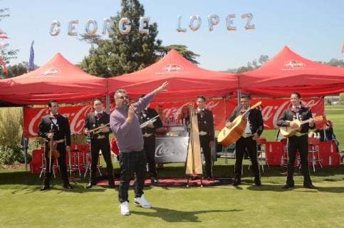 BURBANK,CA - MAY 7: George Lopez at the 11th Annual George Lopez Foundation Celebrity Golf Tournament, Lakeside Golf Club in Burbank, California on May 7, 2018. Copyright: xDavidxEdwardsx