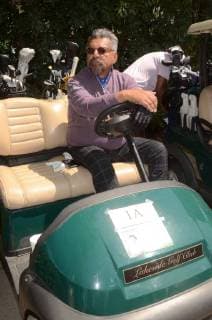 BURBANK,CA - MAY 7: George Lopez at the 11th Annual George Lopez Foundation Celebrity Golf Tournament, Lakeside Golf Club in Burbank, California on May 7, 2018. Copyright: xDavidxEdwardsx