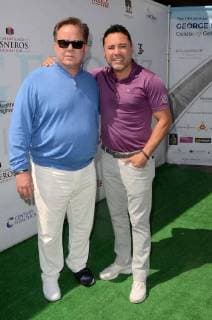 BURBANK,CA - MAY 7: Mark Enlow, Oscar-De Le Hoya at the 11th Annual George Lopez Foundation Celebrity Golf Tournament, Lakeside Golf Club in Burbank, California on May 7, 2018. Copyright: xDavidxEdwardsx