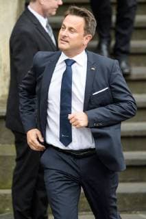 Presentation of the International Charlemagne Prize to Aachen 10 05 2018 The Prime Minister of the Grand Duchy of Luxembourg Xavier Bettel at the presentation of the International Charlemagne Prize to Aachen on 10 05 2018 Aacgeb NRW Germany