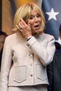 Presentation of the International Charlemagne Prize to Aachen 10 05 2018 Brigitte Macron at the presentation of the International Charlemagne Prize to Aachen on 10 05 2018 Aacgeb NRW Germany