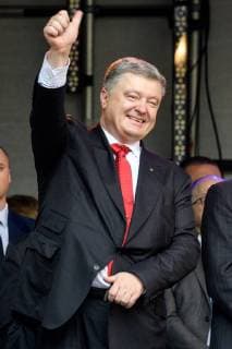 Presentation of the International Charlemagne Prize to Aachen 10 05 2018 The President of Ukraine Petro Oleksijovych Poroshenko at the presentation of the International Charlemagne Prize to Aachen on 10 05 2018 Aacgeb NRW Germany