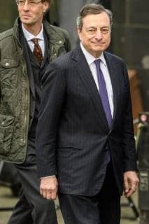 Presentation of the International Charlemagne Prize to Aachen 10 05 2018 Mario Draghi President of the European Central Bank at the presentation of the International Charlemagne Prize to Aachen on 10 05 2018 Aacgeb NRW Germany