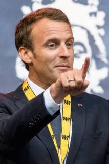 Presentation of the International Charlemagne Prize to Aachen 10 05 2018 French President Emmanuel Macron at the presentation of the International Charlemagne Prize to Aachen on 10 05 2018 Aacgeb NRW Germany