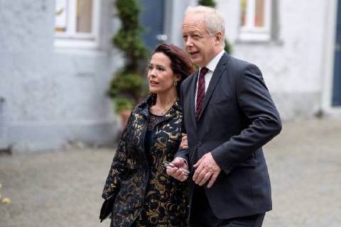 Awarding of the International Charlemagne Prize to Aachen 10 05 2018 The WDR director Thomas Tom Buhrow with his girlfriend Daniela Boff at the awarding ceremony of the International Charlemagne Prize for Aachen on 10 05 2018 Aacgeb NRW Germany