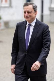 Presentation of the International Charlemagne Prize to Aachen 10 05 2018 Mario Draghi President of the European Central Bank at the presentation of the International Charlemagne Prize to Aachen on 10 05 2018 Aacgeb NRW Germany