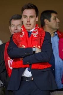 Louis Ducruet CELEBRITES : AS Monaco vs AS Saint Etienne - Ligue 1 - Monaco - 12 05 2018 NorbertScanella Panoramic 