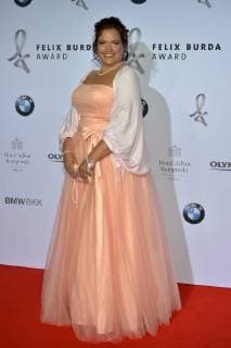 Honorary Award winner Claudia Neumann Arrives for the award ceremony and honors the 15 Felix Burde Award at the Hotel Adlon Kempinski in Berlin on 13 05 2018