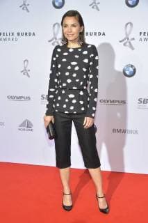 Nadine Warmuth Arrival for the award ceremony and honoring the 15 Felix Burde Award at the Hotel Adlon Kempinski in Berlin on 13 05 2018