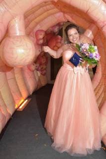 Claudia Neumann honorary prize winner Get Together Party for the award ceremony and honoring the 15 Felix Burda Award at the Hotel Adlon Kempinski in Berlin on 13 05 2018
