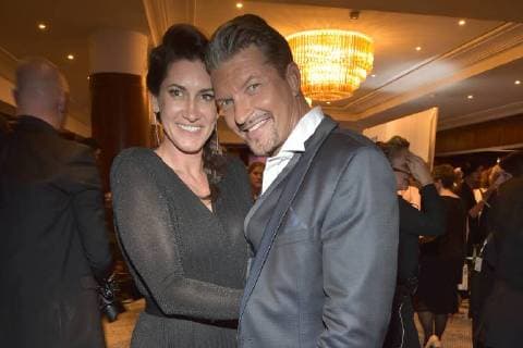 Hardy Krueger Jrs wife Alice Roessler Get Together Party for the award ceremony and honor of the 15 Felix Burda Award at the Hotel Adlon Kempinski in Berlin on 13 05 2018