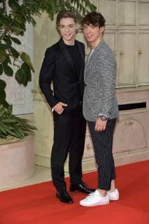 Heiko Lochmann Roman Lochmann the Lochis arrival to the award ceremony and honoring the 15 Felix Burda Award at the Hotel Adlon Kempinski in Berlin on 13 05 2018