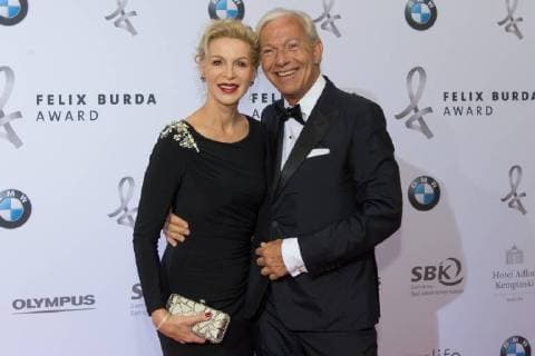 Berlin GER Berlin Felix Burda Award Hotel Adlon Kempinski v l Grit Weiss Prof Dr Jo Groebel Psychologist 13 05 2018 Felix Burda Award 2018 Copyright: xUwexKoch xEibner-Pressefotox EP_ukh