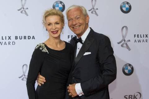 Berlin GER Berlin Felix Burda Award Hotel Adlon Kempinski v l Grit Weiss Prof Dr Jo Groebel Psychologist 13 05 2018 Felix Burda Award 2018 Copyright: xUwexKoch xEibner-Pressefotox EP_ukh