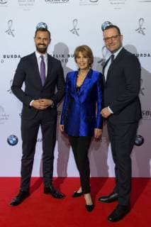 Berlin GER Berlin Felix Burda Award Hotel Adlon Kempinski Jens Spahn and partner Daniel Funke Christa Maar 13 05 2018 Felix Burda Award 2018 Copyright: xUwexKoch xEibner-Pressefotox EP_ukh
