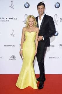 Sonja Kiefer with friend Cedric Schwarz at the presentation of the Felix Burda Award 2018 at the Hotel Adlon Kempinski Berlin 13 05 2018 Foto:xF.xKernx xFuturexImage