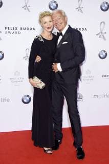 Jo Groebel with his wife Grit Weiss at the presentation of the Felix Burda Award 2018 at the Hotel Adlon Kempinski Berlin 13 05 2018 Foto:xF.xKernx xFuturexImage